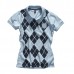 Tričko piké s límečkem-fialová-XS